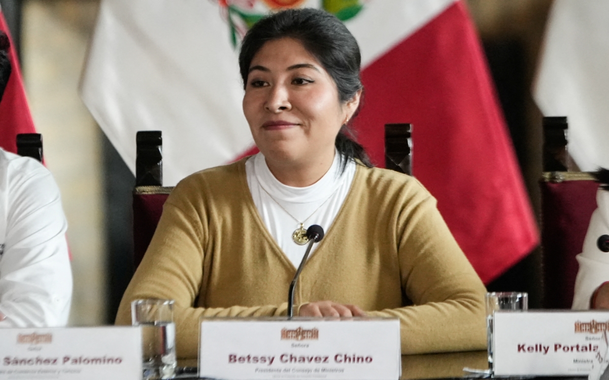 Betssy Chávez 'no puede viajar a México': presidente de Perú sobre exfuncionaria asilada Betssy Chávez 'no puede viajar a México': presidente de Perú sobre exfuncionaria asilada