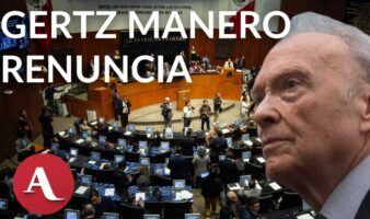 Senado acepta la renuncia de Gertz Manero a la FGR por 'causa grave'