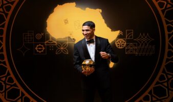Achraf Hakimi es nombrado el mejor futbolista africano del año | Video