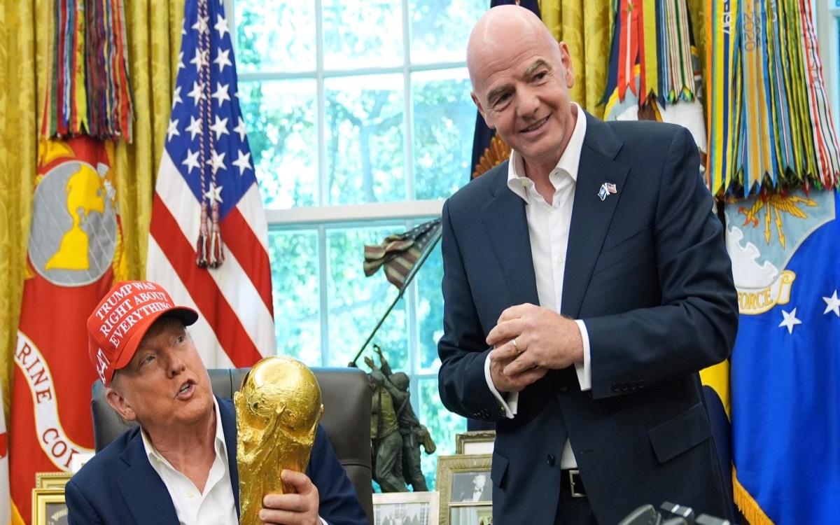 Infantino agradece a Trump su ayuda para organizar el Mundial 2026 Infantino agradece a Trump su ayuda para organizar el Mundial 2026