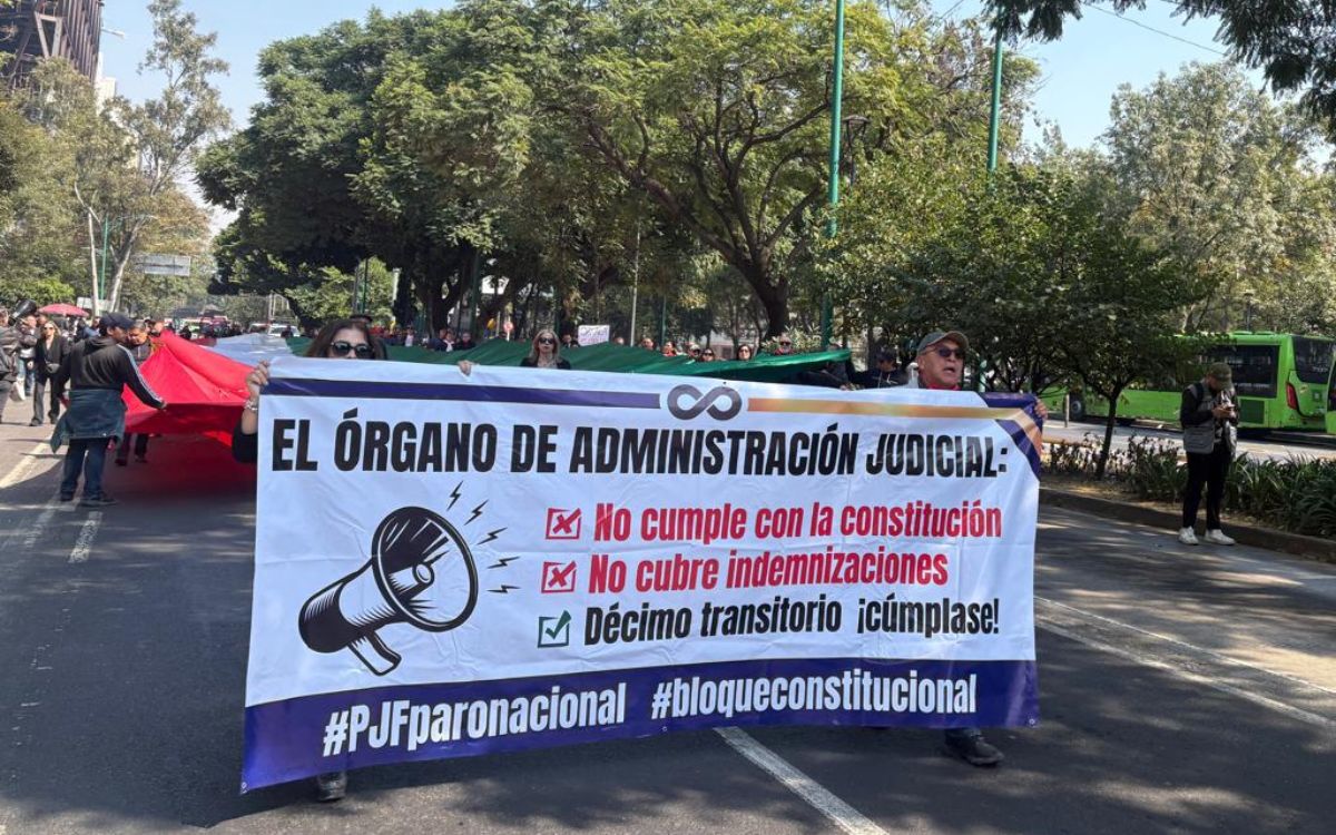 JUFED condena uso de la fuerza contra juzgadores cesados que exigen indemnización