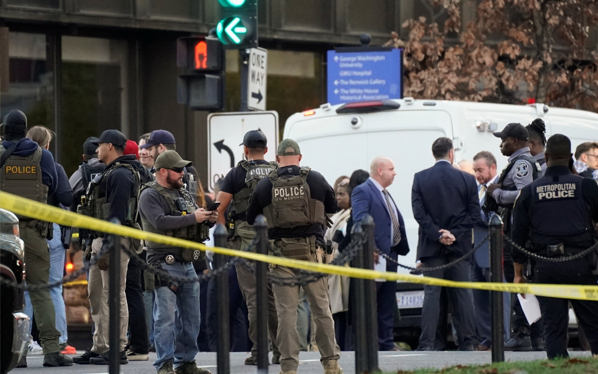 Tirotean a dos elementos de la Guardia Nacional cerca de la Casa Blanca