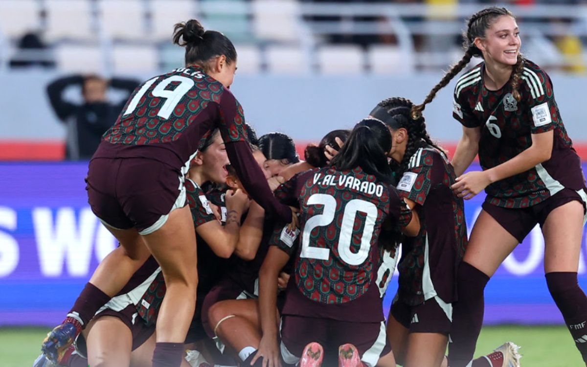 Sub-17 Femenil gana tercer lugar del Mundial tras vencer a Brasil en penales Sub-17 Femenil gana tercer lugar del Mundial tras vencer a Brasil en penales