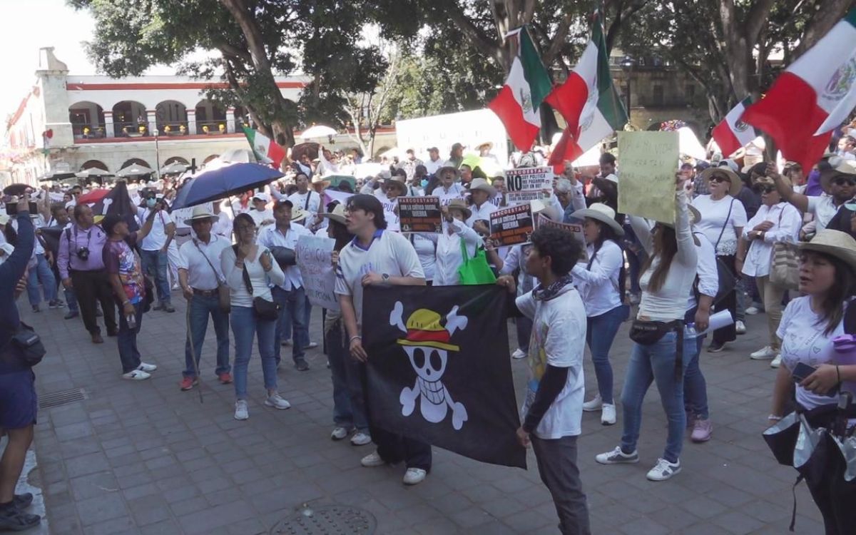 Marcha en Oaxaca la Generación Z: “Queremos un México seguro” Marcha en Oaxaca la Generación Z: “Queremos un México seguro”