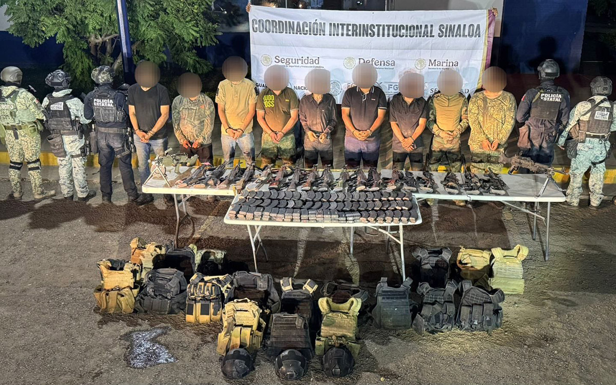 Cinco muertos y nueve detenidos tras enfrentamiento en Culiacán Cinco muertos y nueve detenidos tras enfrentamiento en Culiacán