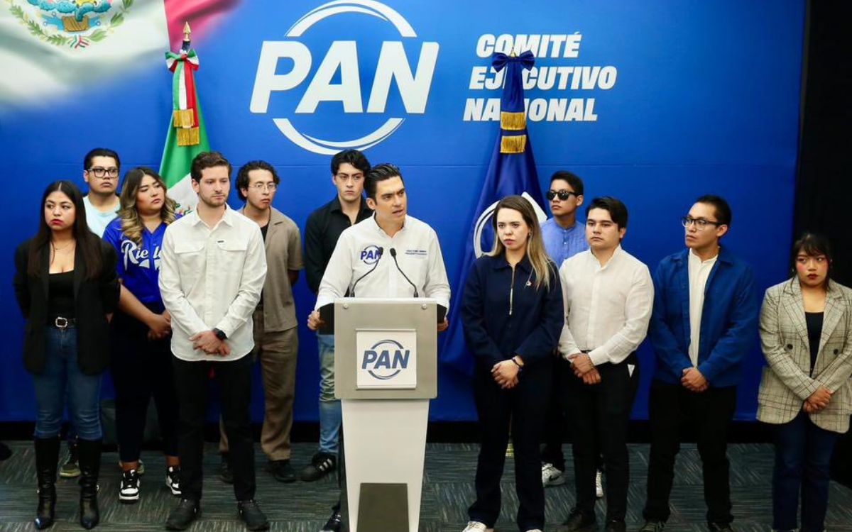 PAN confirma contratos con Edson Andrade, impulsor de marcha 'Generación Z'; denuncia represión