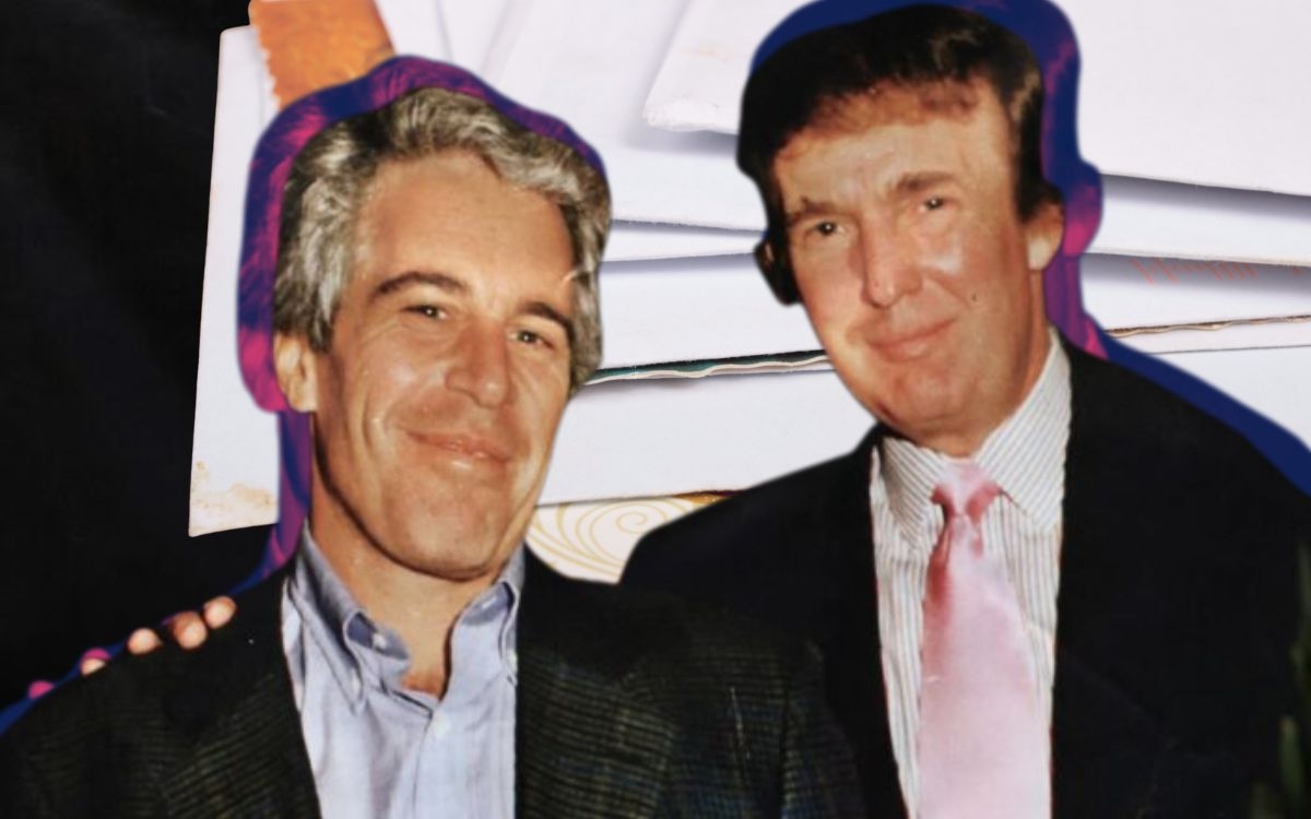Epstein dijo a experiodista del NYT que tenía fotos de Trump con mujeres en su casa