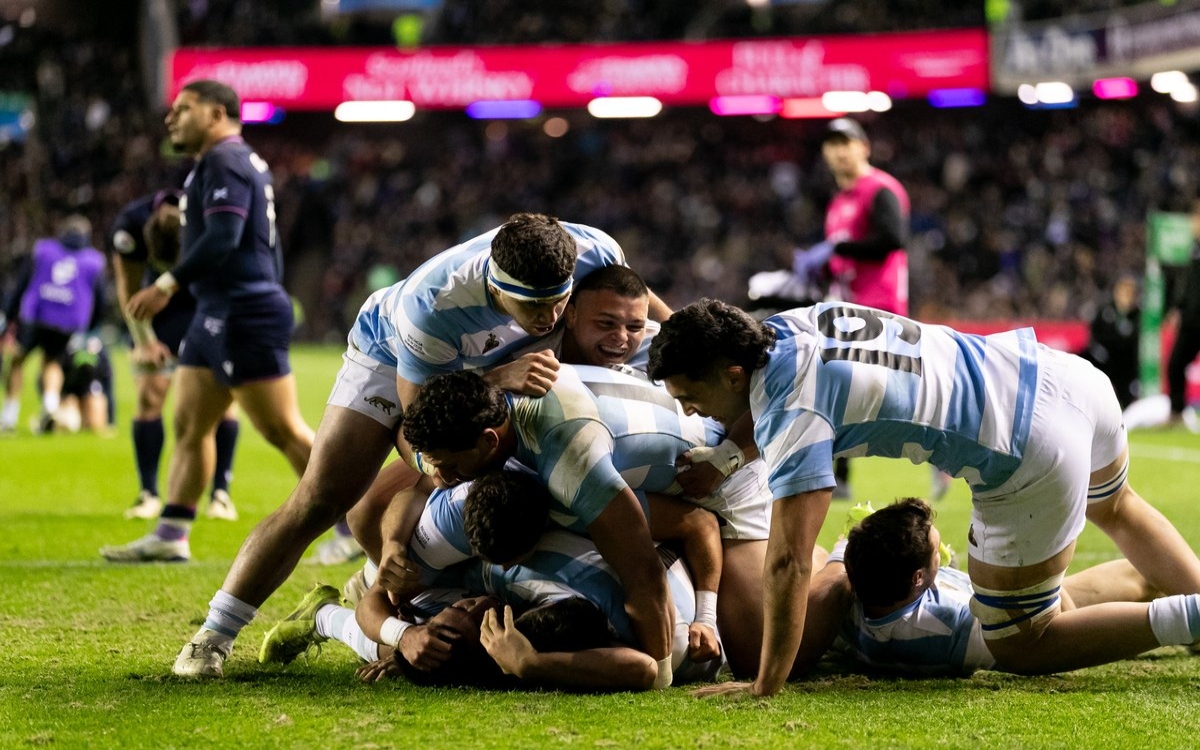 Rugby | Argentina vence con espectacular remontada a Escocia | Video Rugby | Argentina vence con espectacular remontada a Escocia | Video