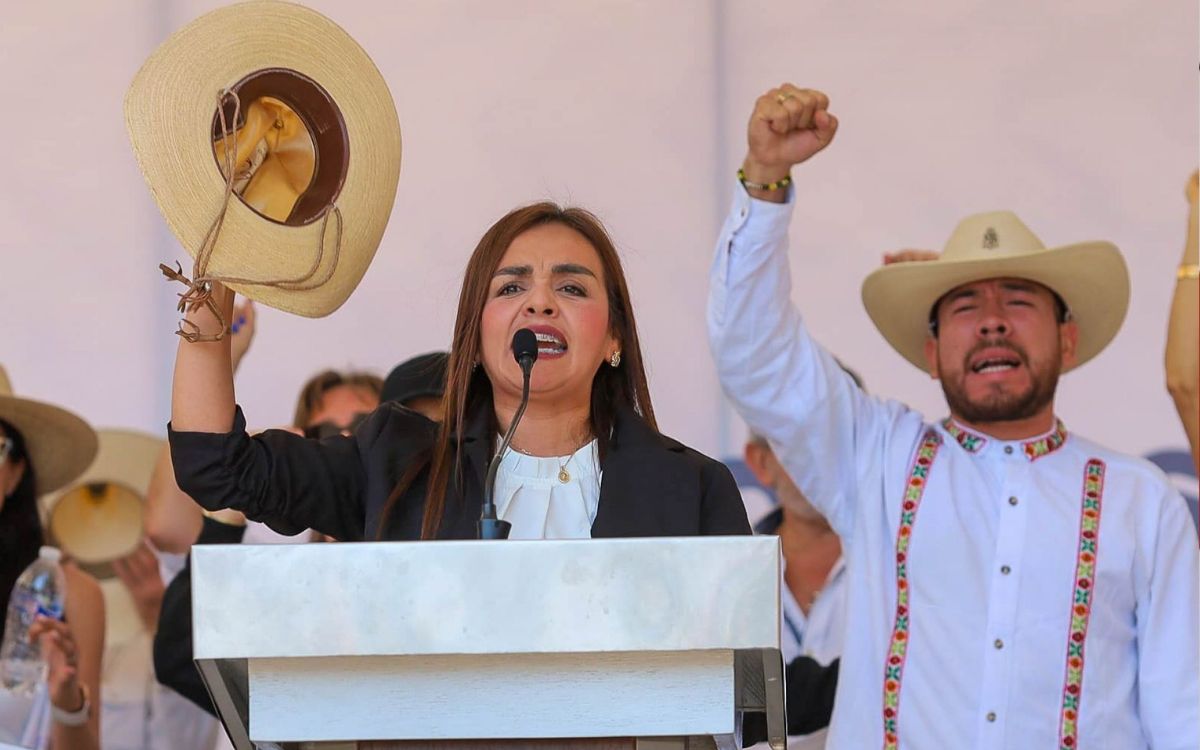 Grecia Quiroz llama a 'voto de castigo' para Michoacán en 2027 Grecia Quiroz llama a 'voto de castigo' para Michoacán en 2027