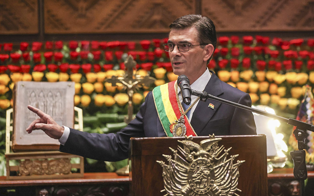 'El país que recibimos está devastado': Rodrigo Paz al asumir la presidencia de Bolivia 'El país que recibimos está devastado': Rodrigo Paz al asumir la presidencia de Bolivia