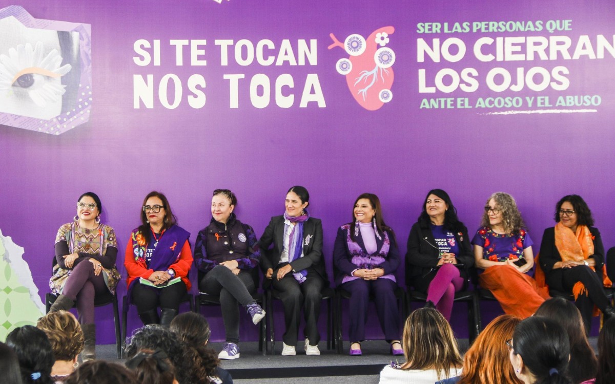 'Si te toca, nos toca': Lanzan campaña contra el acoso 'Si te toca, nos toca': Lanzan campaña contra el acoso