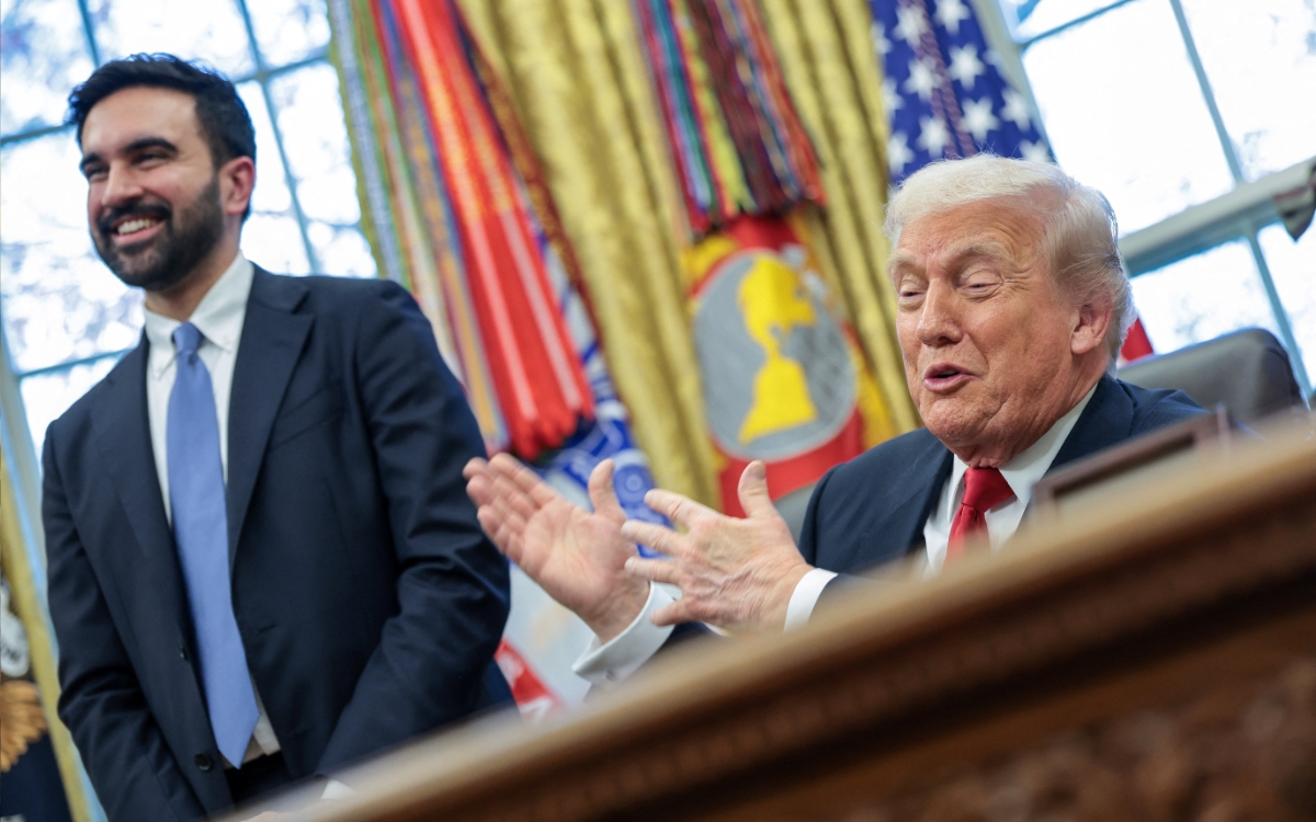 Video | Trump dice 'no me importa' que Mamdani lo llame fascista