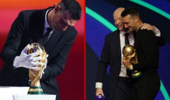 FIFA pide a Scaloni, actual campeón del mundo, usar guantes para tocar la Copa del Mundo; Infantino se disculpa