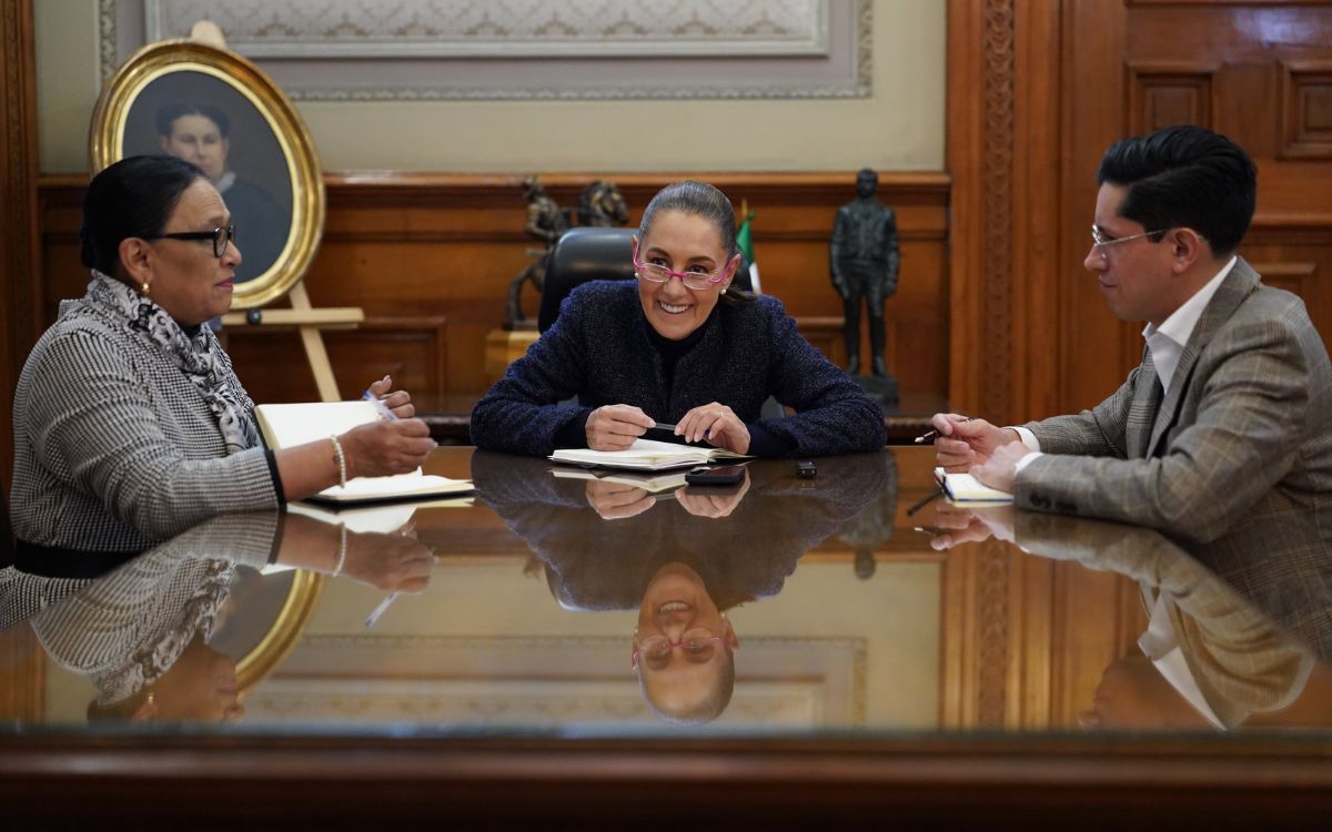 Sheinbaum conversa con el papa León XIV en el Día de la Virgen de Guadalupe Sheinbaum conversa con el papa León XIV en el Día de la Virgen de Guadalupe