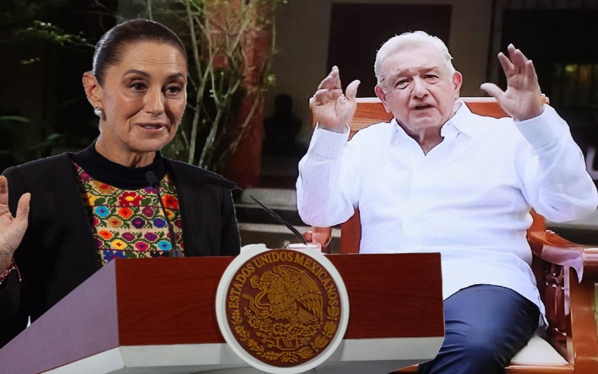 Sheinbaum afirma que a López Obrador 'le toca un momento de reflexión' sobre la vida pública, tras reaparecer en video