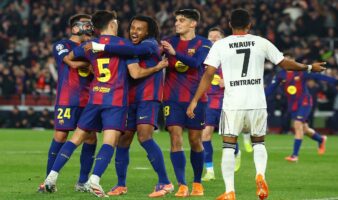 Champions League: Salva Jules Koundé al Barsa en el Camp Nou | Resultados