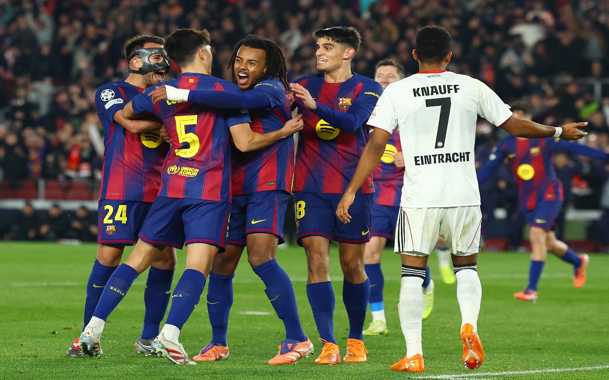Champions League: Salva Jules Koundé al Barsa en el Camp Nou | Resultados Champions League: Salva Jules Koundé al Barsa en el Camp Nou | Resultados