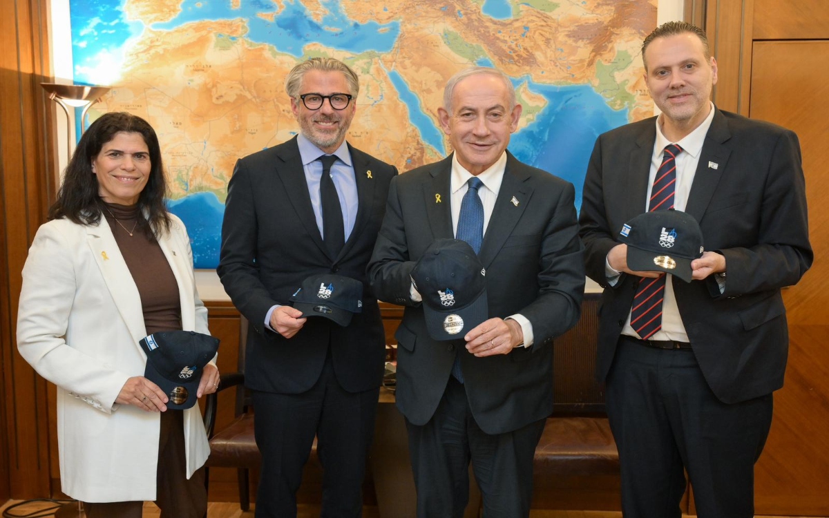 LA 2028: Wasserman rinde pleitesía a Netanyahu en Jerusalén LA 2028: Wasserman rinde pleitesía a Netanyahu en Jerusalén