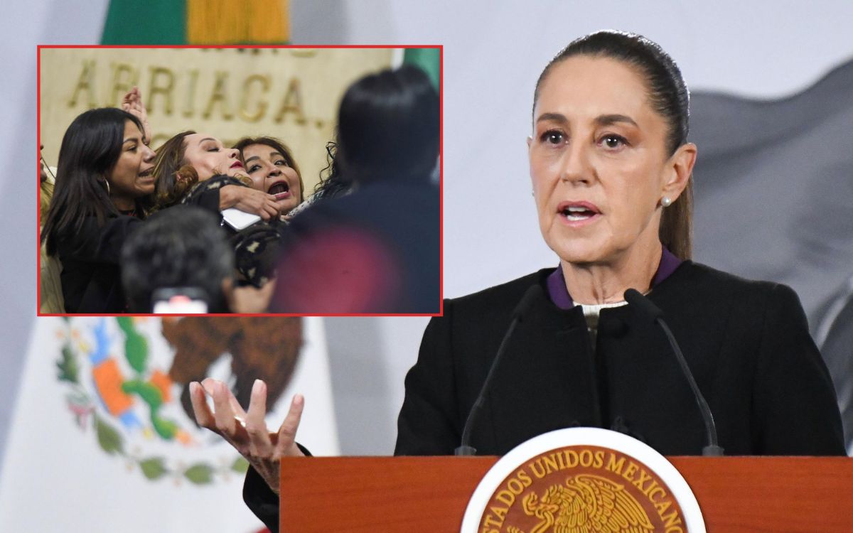 Sheinbaum reprueba 'espectáculo' violento en el Congreso de CDMX | Videos Sheinbaum reprueba 'espectáculo' violento en el Congreso de CDMX | Videos