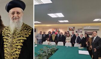 Se confrontan diputados de Morena por invitación de Pedro Haces a rabino israelí