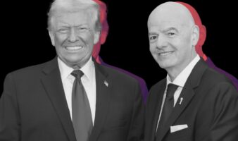 Acusan a Infantino de violar el código ético de la FIFA por su presunto respaldo a Trump