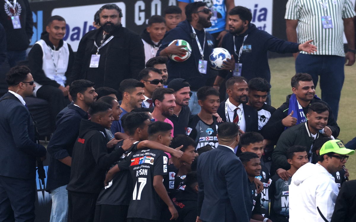 Cuesta foto y saludo con Messi más de 11 mil dólares en India| Video Cuesta foto y saludo con Messi más de 11 mil dólares en India| Video