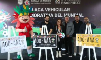 Placas vehiculares CDMX del Mundial 2026: precio y cómo conseguirlas