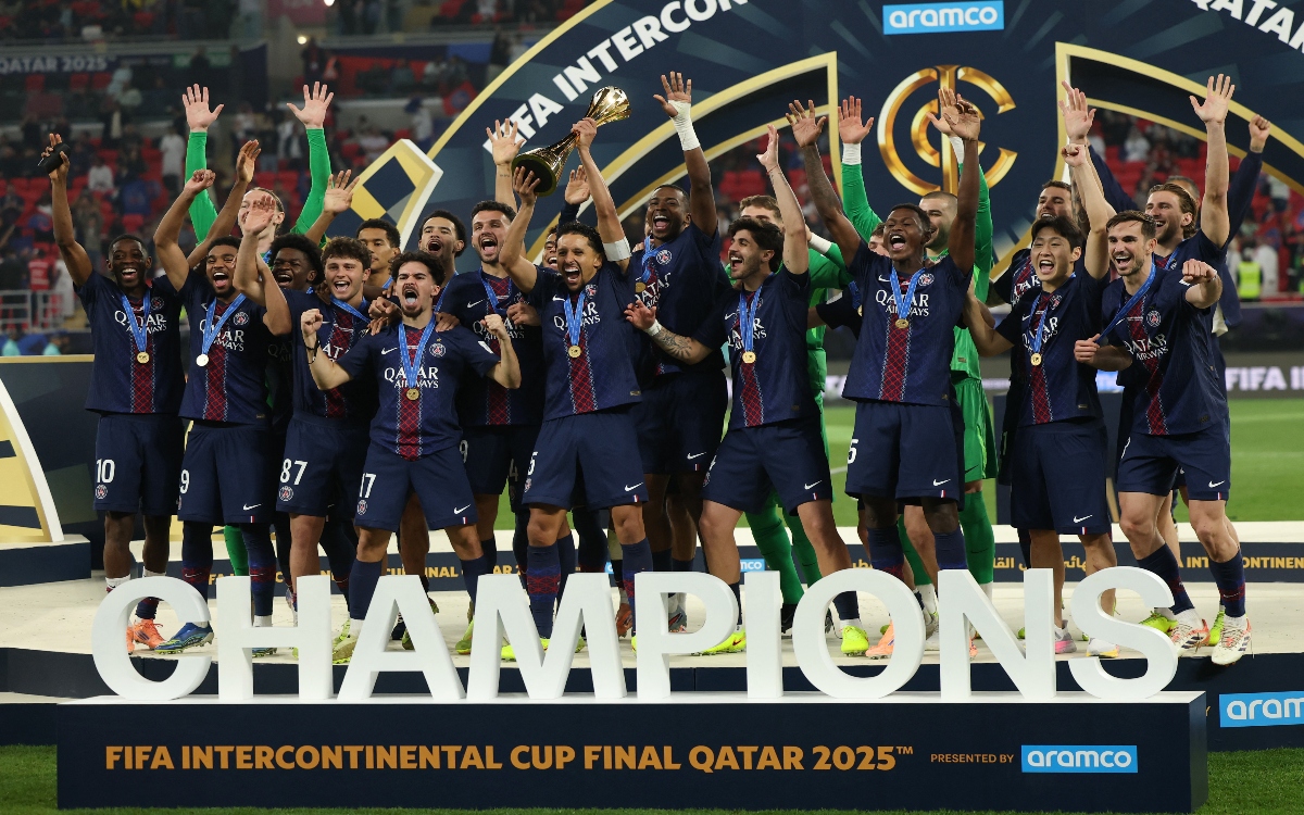 Levanta PSG la Copa Intercontinental en Qatar | Video Levanta PSG la Copa Intercontinental en Qatar | Video