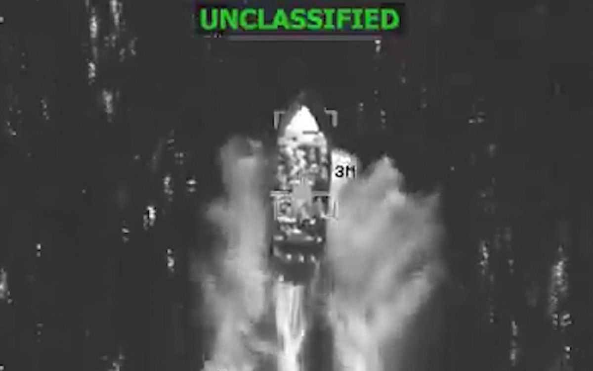 Video | EU mata a cuatro personas en un nuevo ataque contra lancha en el Pacífico