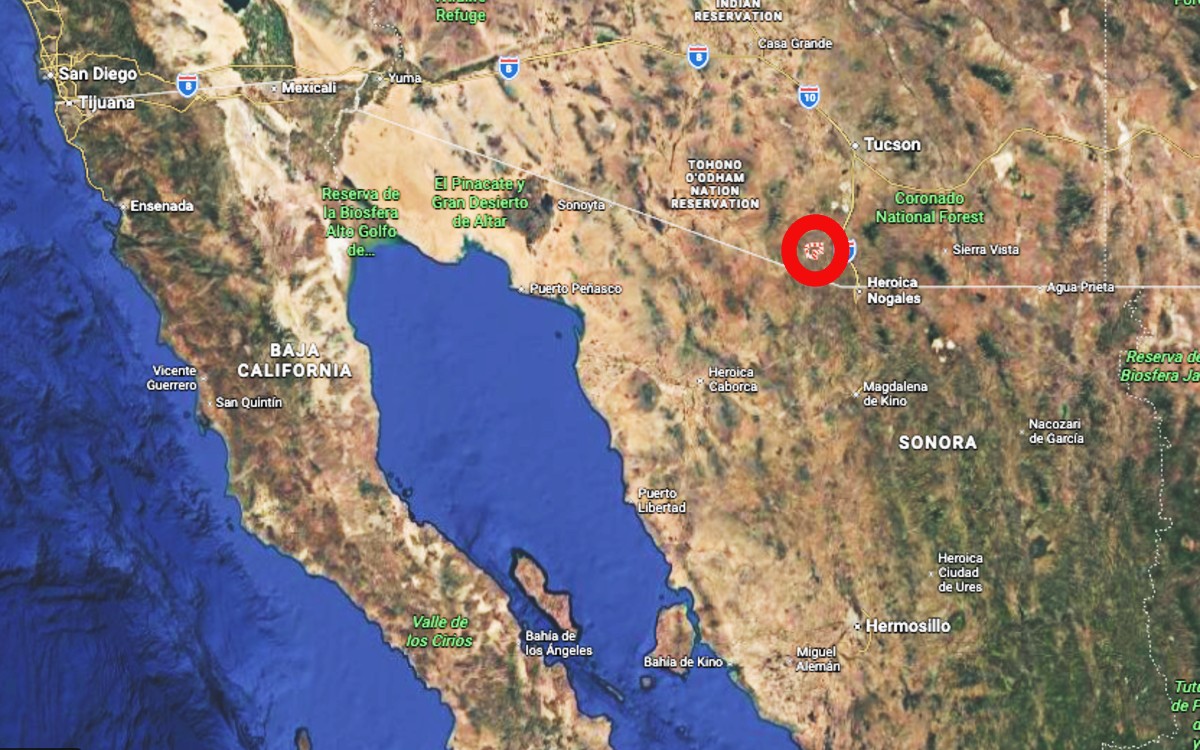 Patrulla Fronteriza balea a una persona en Arizona, cerca de la frontera con México Patrulla Fronteriza balea a una persona en Arizona, cerca de la frontera con México