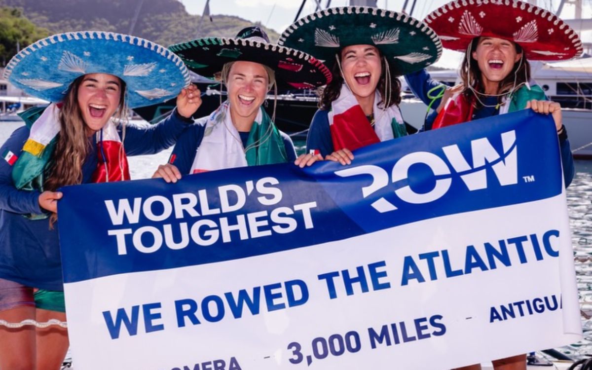 Oceanida: Las cuatro mexicanas que hicieron historia al cruzar el Atlántico remando Oceanida: Las cuatro mexicanas que hicieron historia al cruzar el Atlántico remando