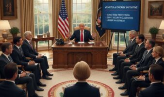 Ofrece Trump garantías a largo plazo a petroleras para invertir en Venezuela