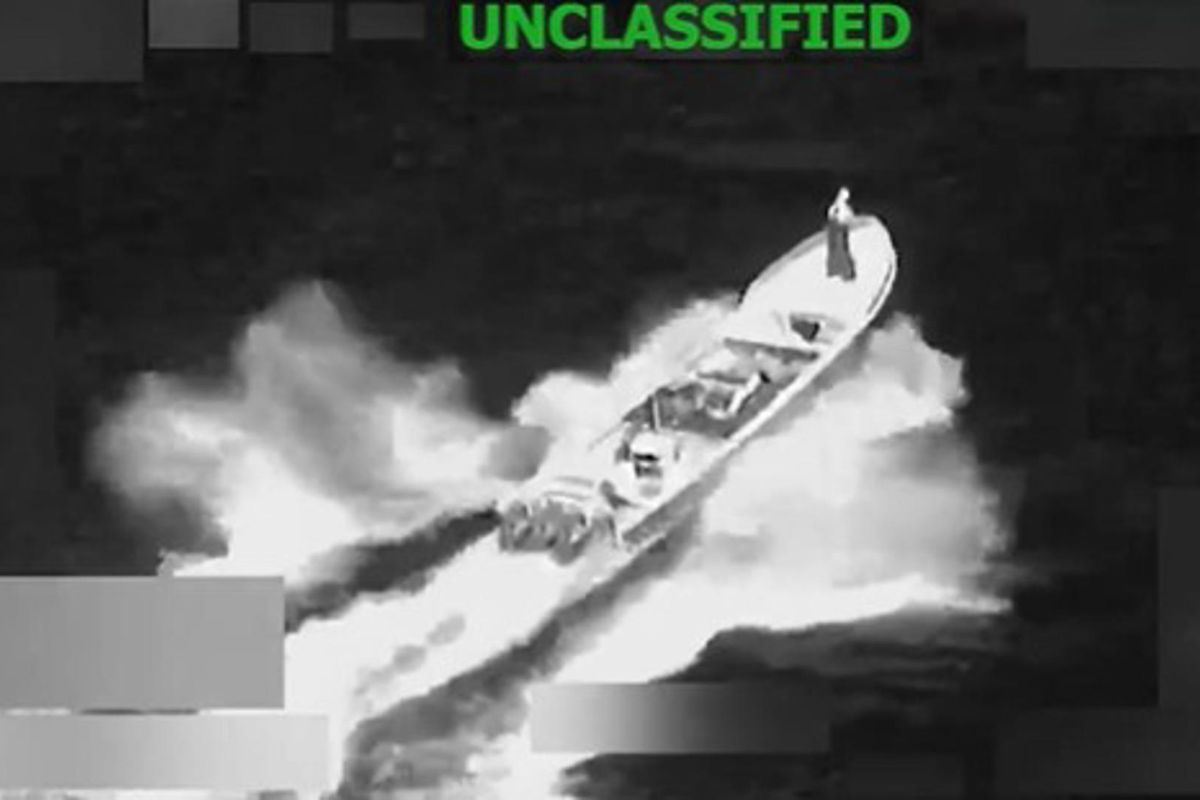 EE.UU. destruye un nuevo bote en el Pacífico supuestamente ligado al narcotráfico