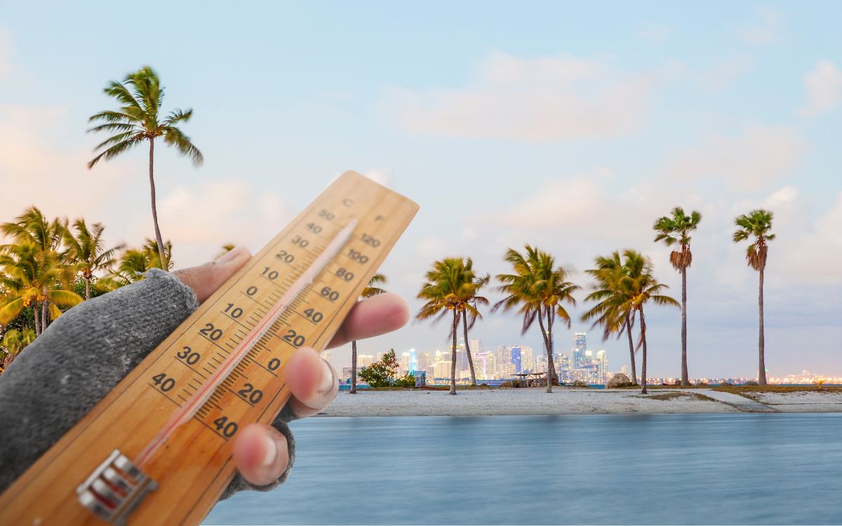 Florida registrará su temperatura más baja en 15 años con 0 grados en Miami Florida registrará su temperatura más baja en 15 años con 0 grados en Miami