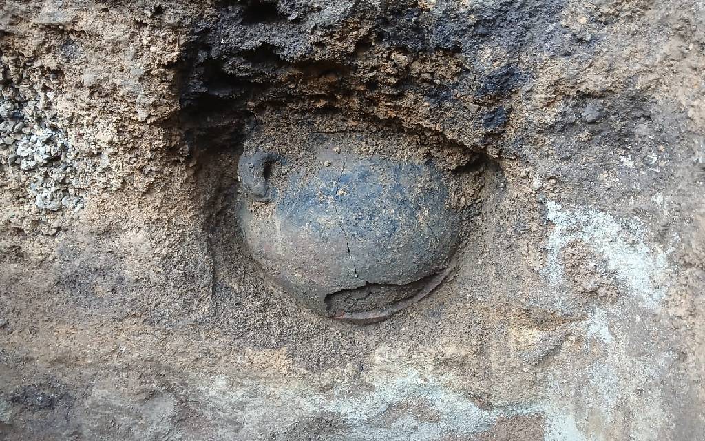 Localizan vestigios prehispánicos en municipio de Puebla Localizan vestigios prehispánicos en municipio de Puebla