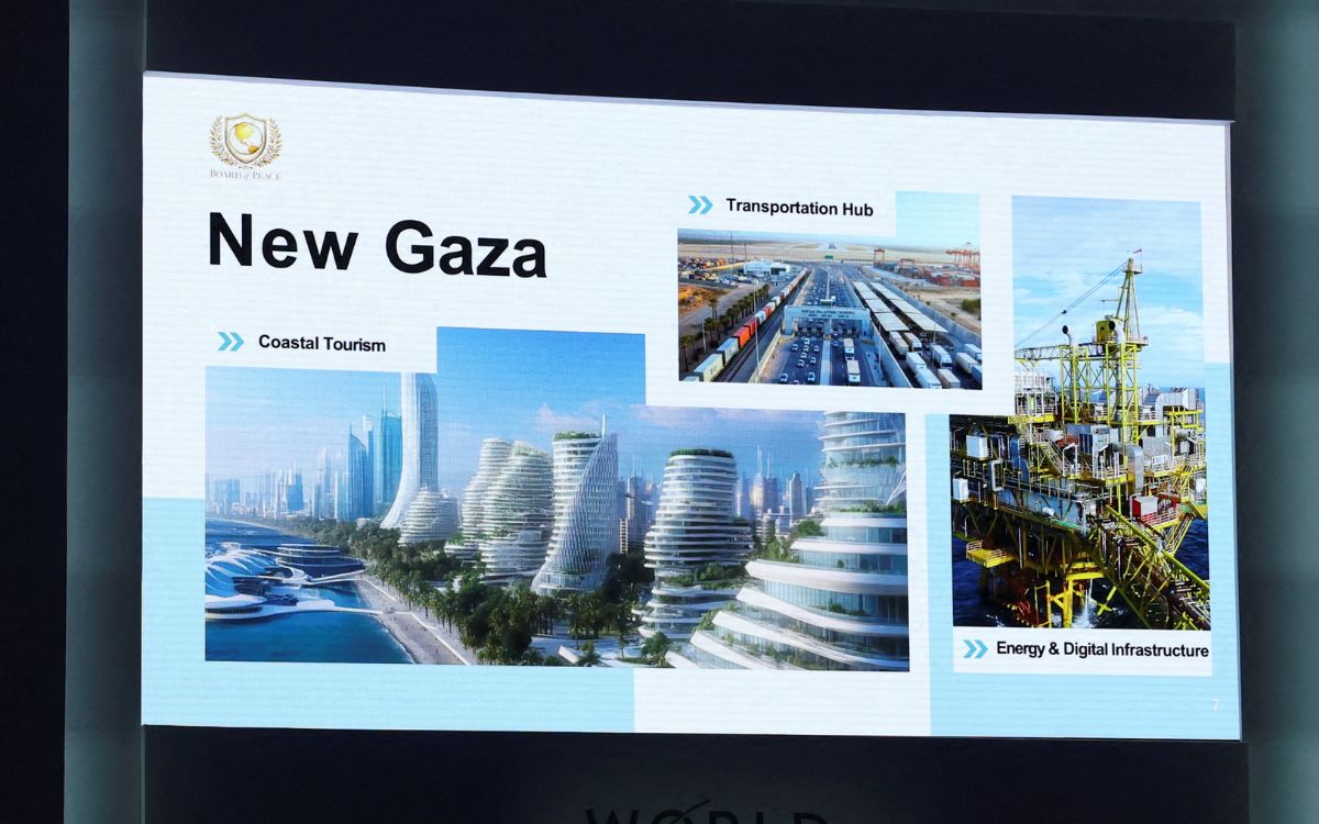 Yerno de Trump presenta 'Nueva Gaza': rascacielos, resorts y centros de datos en medio de un 'genocidio sin testigos' Yerno de Trump presenta 'Nueva Gaza': rascacielos, resorts y centros de datos en medio de un 'genocidio sin testigos'