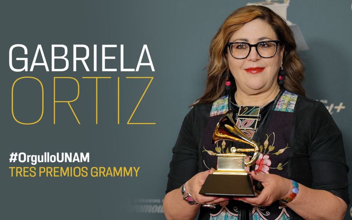 Gabriela Ortiz, académica de la UNAM, gana tres premios Grammy Gabriela Ortiz, académica de la UNAM, gana tres premios Grammy