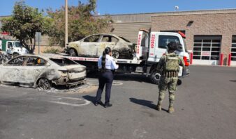 Crean fondo de apoyo para dueños de autos quemados en narcobloqueos de Jalisco