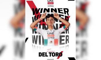 Isaac del Toro se impone al esprint y estrena el maillot de líder