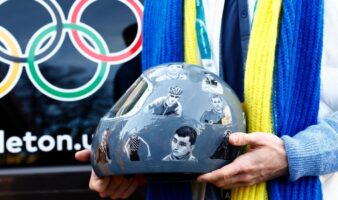 TAS desestima reclamo de atleta ucraniano excluido por negarse a retirar su casco