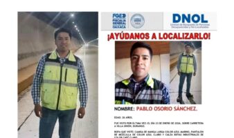 Familia de ingeniero mixteco exige a FGR atraiga investigación por su desaparición en Sinaloa