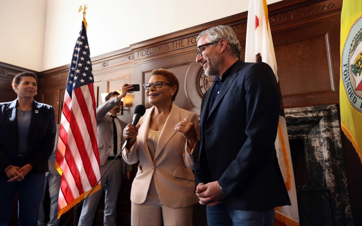 LA28: Carga alcaldesa angelina contra presidente del comité organizador LA28: Carga alcaldesa angelina contra presidente del comité organizador