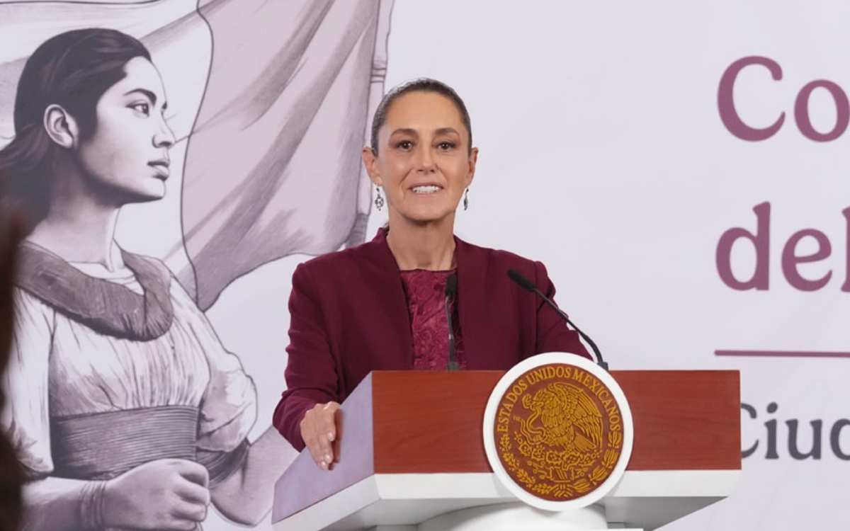 Sheinbaum: Fuerzas Armadas son 'garantía' de independencia ante 'presiones externas' Sheinbaum: Fuerzas Armadas son 'garantía' de independencia ante 'presiones externas'