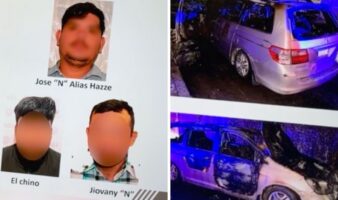 Detienen a tres acusados de calcinar a cinco personas en Tijuana