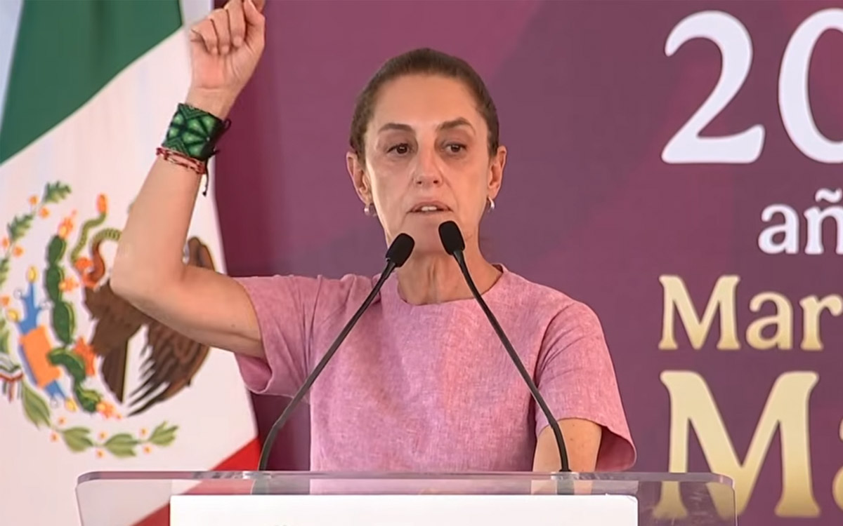 'En México gobierna el pueblo': Sheinbaum tras dichos de Trump 'En México gobierna el pueblo': Sheinbaum tras dichos de Trump