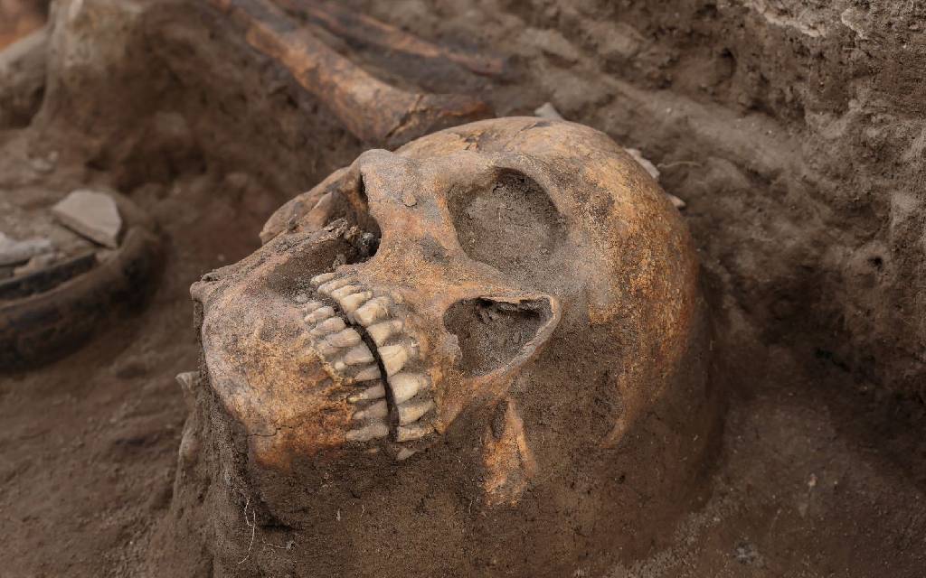 Descubren ofrendas y altares prehispánicos en Tula, Hidalgo