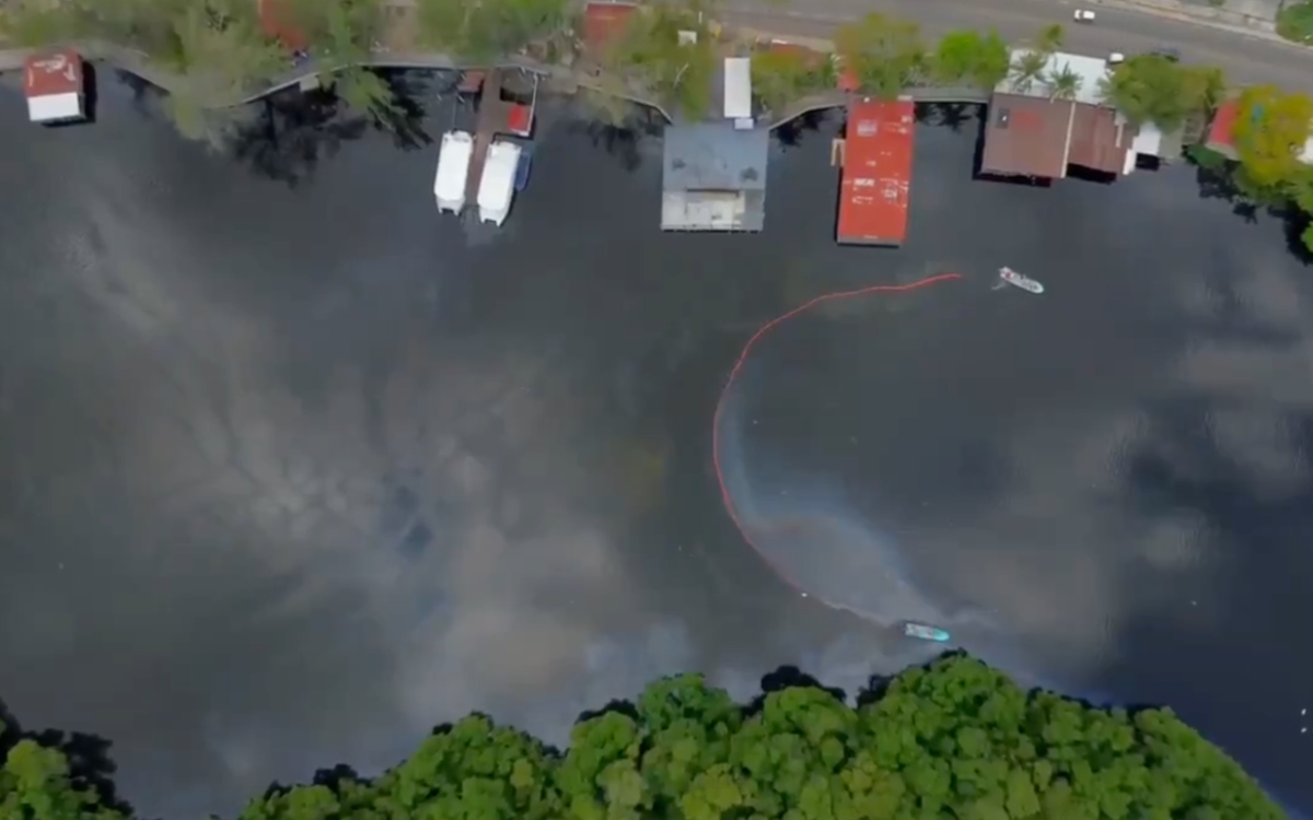 Nuevo derrame en Dos Bocas, el tercer incidente en un mes Nuevo derrame en Dos Bocas, el tercer incidente en un mes