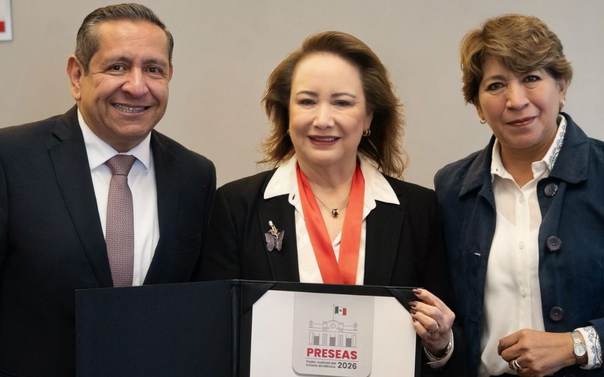 Delfina Gómez y PJEM premian a la ministra Yasmín Esquivel por su 'excelencia jurídica' Delfina Gómez y PJEM premian a la ministra Yasmín Esquivel por su 'excelencia jurídica'