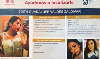 Cae presunto feminicida de Edith Guadalupe