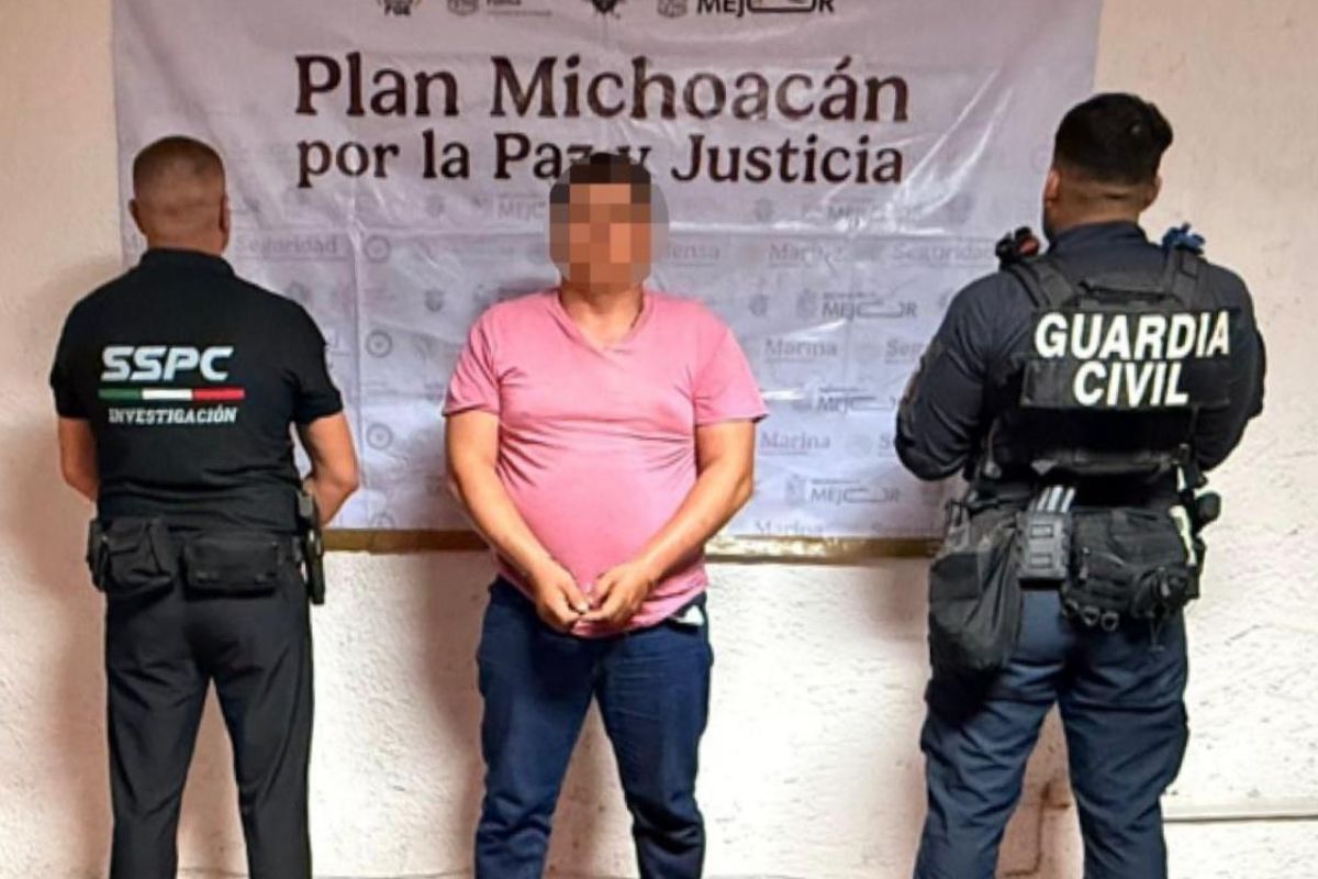 Michoacán | Cae ‘El Mike’, implicado en asesinato de Carlos Manzo